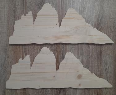 TAGLIERE VASSOIO DECORAZIONE DA PARETE - TRE CIME DI LAVAREDO