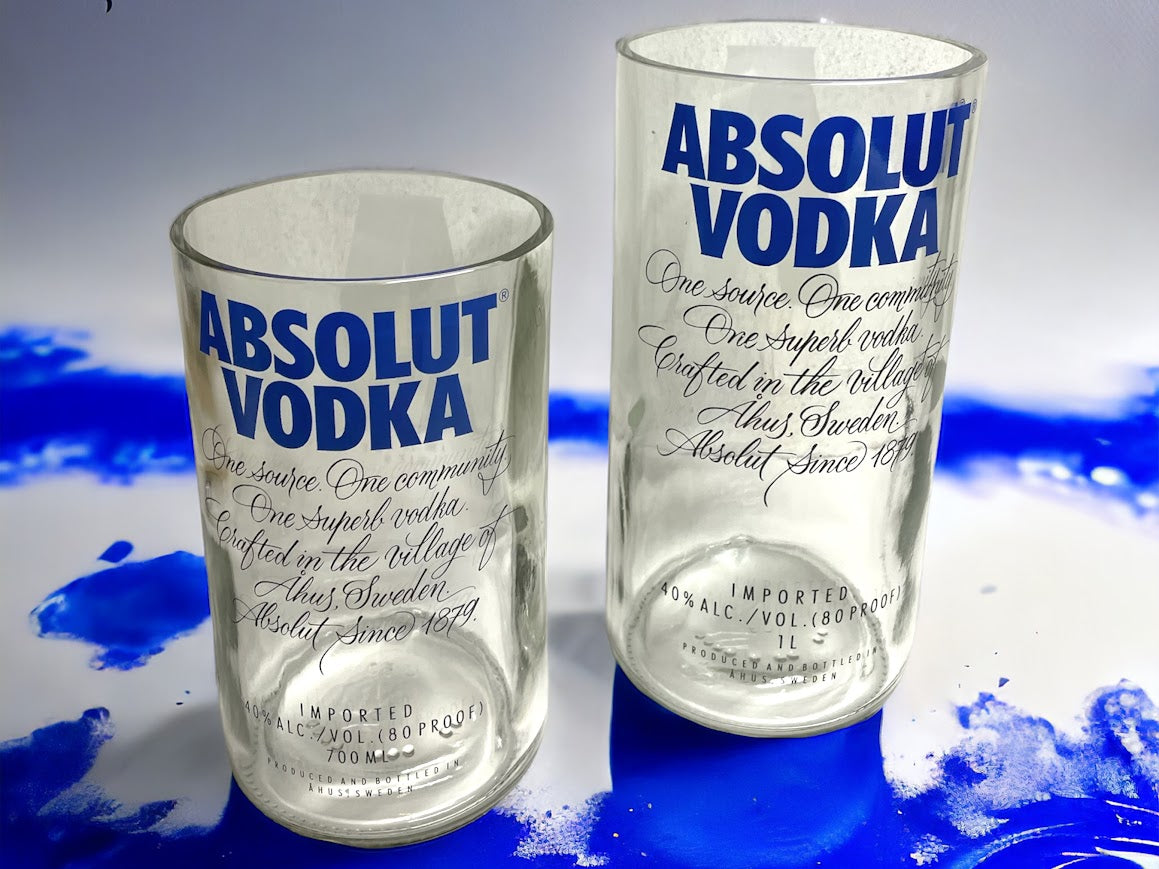 I SET IN VETRO - VODKA ABSOLUT